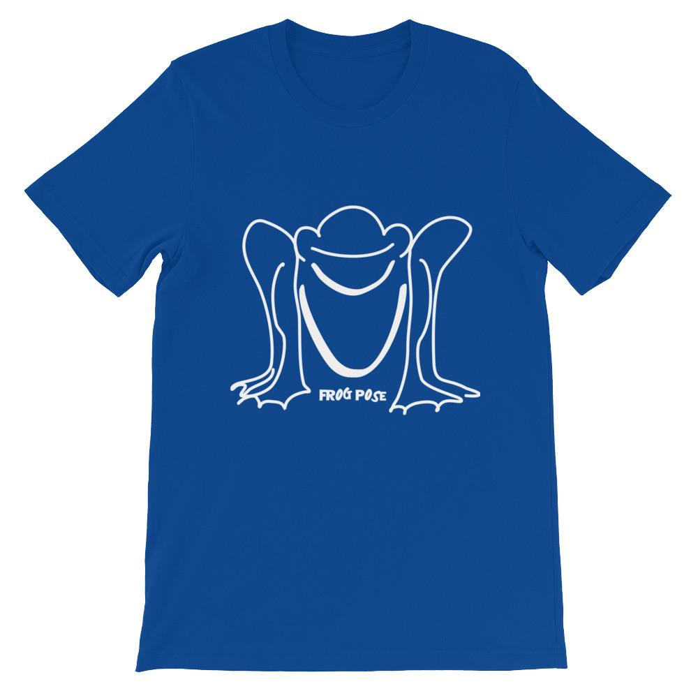 Frog Pose 100% Cotton Gildan Adult Unisex Tee Shirts