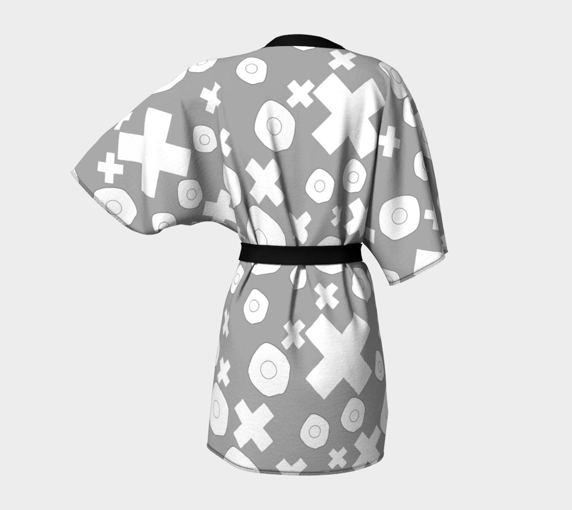 X&O Grey kimono