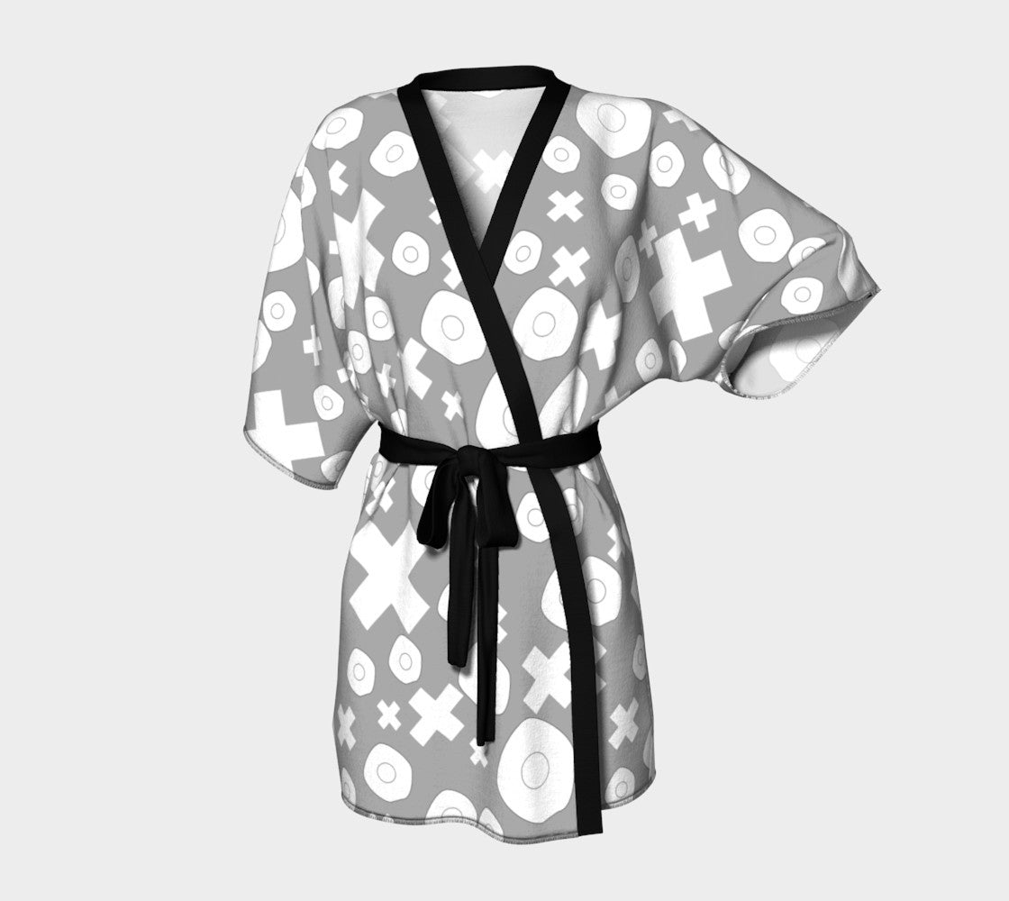 X&O Grey kimono